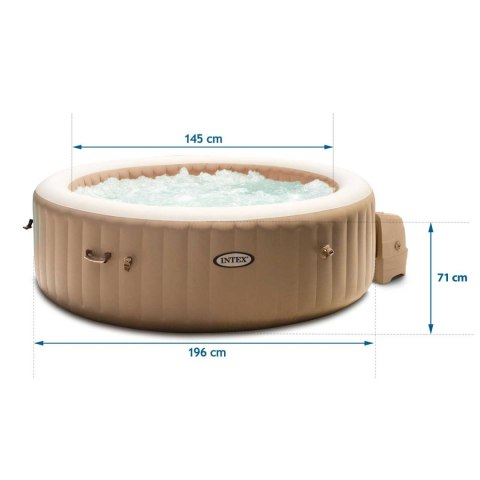 Dmuchane SPA z hydromasażem 4 osobowe INTEX 28426 Dmuchane SPA z hydromasażem 4 osobowe INTEX 28426