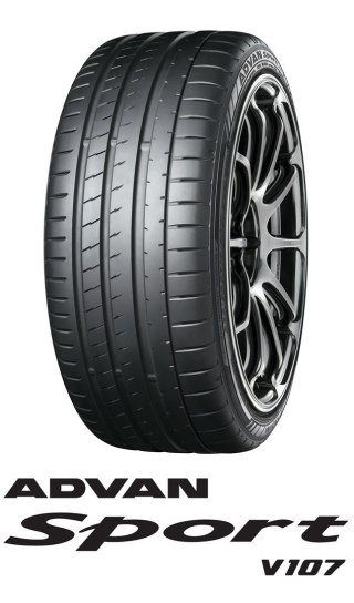 Opona 295/35 R22 108Y Yokohama ADVAN Sport V107 Etykieta:D-A-B-73 dB