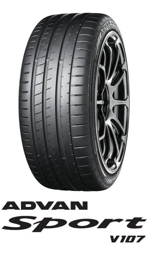 Opona 295/35 R22 108Y Yokohama ADVAN Sport V107 Etykieta:D-A-B-73 dB Opona 295/35 R22 108Y Yokohama ADVAN Sport V107 Etykieta:D-A-B-73 dB