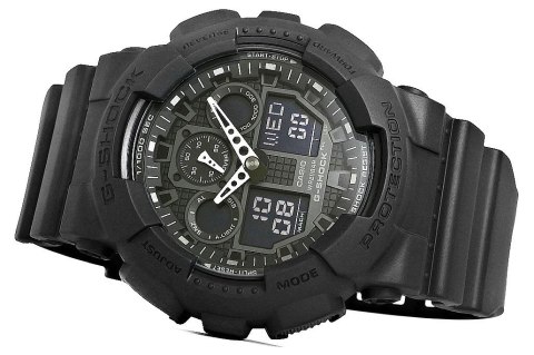 Zegarek Męski CASIO G-SHOCK GA-100-1A1ER 20 Bar Do nurkowania