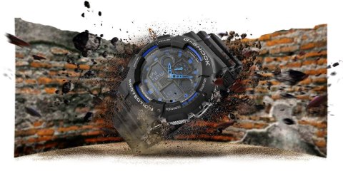 Zegarek Męski CASIO G-SHOCK GA-100-1A2ER 20 Bar Do nurkowania