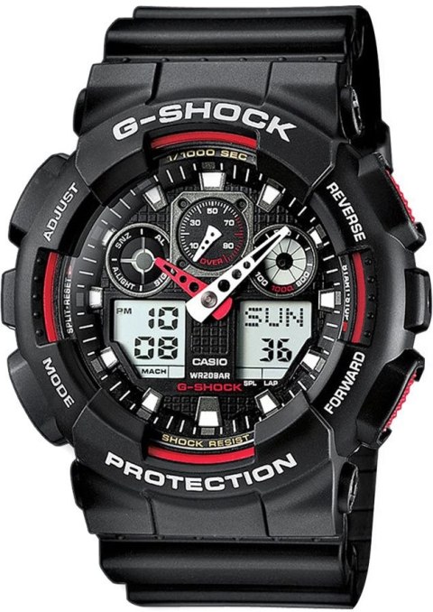 Zegarek Męski CASIO G-SHOCK GA-100-1A4ER 20 Bar Do nurkowania