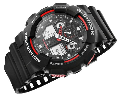 Zegarek Męski CASIO G-SHOCK GA-100-1A4ER 20 Bar Do nurkowania