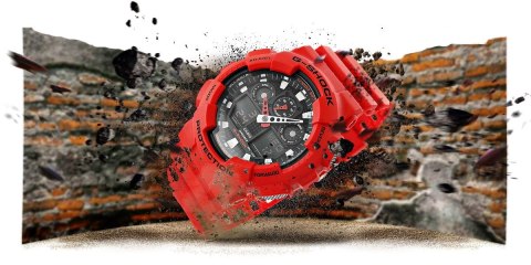 Zegarek Męski CASIO G-SHOCK GA-100B-4AER 20 Bar Do nurkowania