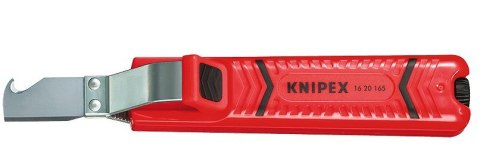 Knipex 16 20 165 SB narzędzie do zdejmowania izolacji Czerwony Knipex 16 20 165 SB narzędzie do zdejmowania izolacji Czerwony