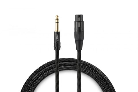 Warm Audio PREM-XLRF-TRSM-6 kabel audio 1,8 m 6.35mm TRS XLR Czarny Warm Audio PREM-XLRF-TRSM-6 kabel audio 1,8 m 6.35mm TRS XLR Czarny