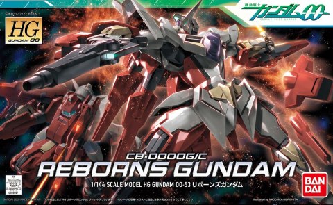 Figurka kolekcjonerska BANDAI HG 1/144 REBORNS GUNDAM Figurka kolekcjonerska BANDAI HG 1/144 REBORNS GUNDAM