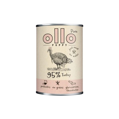 Ollo Puppy Pure Indyk 400g Ollo Puppy Pure Indyk 400g