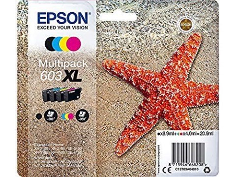 Epson Multipack 4-colours 603XL Ink Epson Multipack 4-colours 603XL Ink