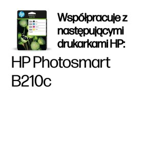 HP 364 zestaw 4 oryginalnych wkładów atramentowych: czarny/błękitny/purpurowy/żółty