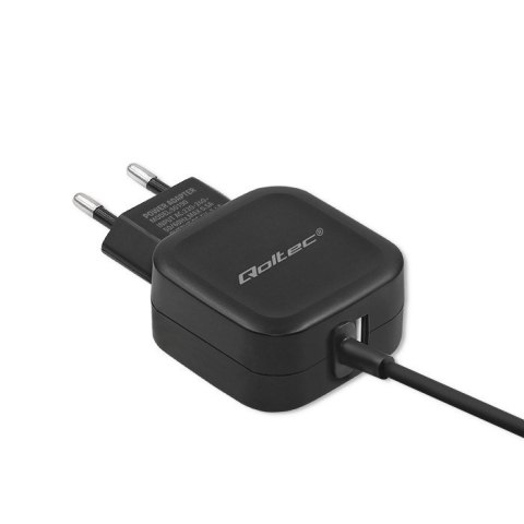 Ładowarka Qoltec 50190 (3400 mA; 17W; USB, USB typ C) Ładowarka Qoltec 50190 (3400 mA; 17W; USB, USB typ C)