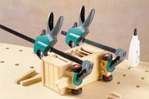 Wolfcraft GmbH EHZ Easy Zacisk stolarski Szary, Turkusowy