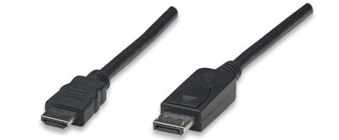 TECHLY 304321 1.8m /s1x DisplayPort (wtyk) 1x HDMI (wtyk) TECHLY 304321 1.8m /s1x DisplayPort (wtyk) 1x HDMI (wtyk)