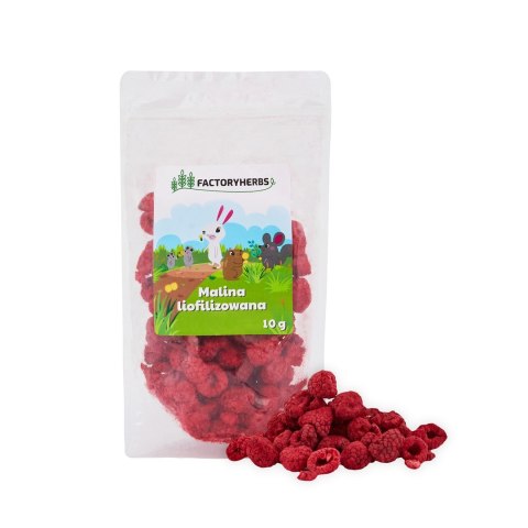 FACTORYHERBS Malina liofilizowana 10g FACTORYHERBS Malina liofilizowana 10g