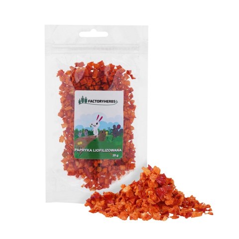FACTORYHERBS Papryka liofilizowana 20g FACTORYHERBS Papryka liofilizowana 20g