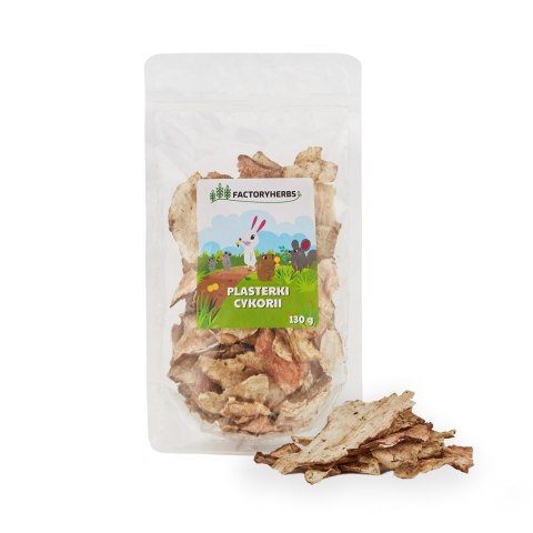 FACTORYHERBS Plasterki cykorii 130g FACTORYHERBS Plasterki cykorii 130g