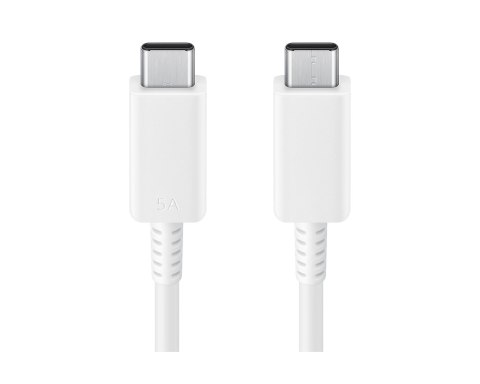 Kabel Samsung EP-DX510JW USB-C/USB-C 1,8m 5A, biały Kabel Samsung EP-DX510JW USB-C/USB-C 1,8m 5A, biały