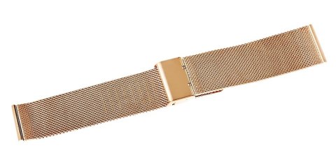 Bransoleta IPRG Różowe Złoto Mesh 24 mm JK24RG