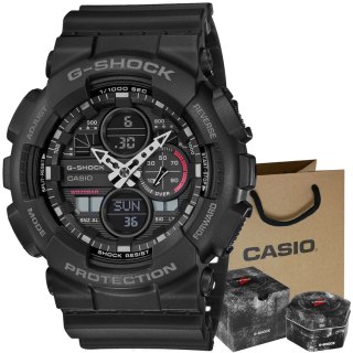 Zegarek Męski CASIO G-SHOCK GA-140-1A1ER 20 Bar Do nurkowania