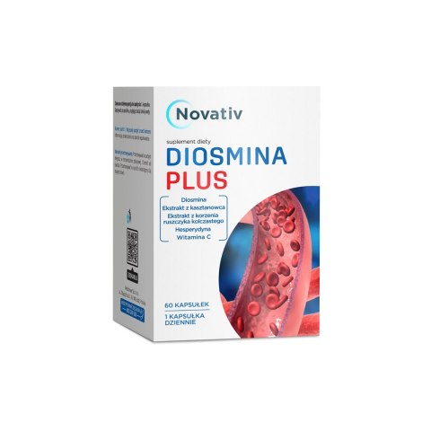 Novativ Diosmina Plus 60 kapsułek Novativ Diosmina Plus 60 kapsułek