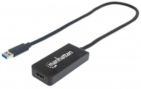 Adapter MANHATTAN 152259 USB - HDMI Adapter MANHATTAN 152259 USB - HDMI