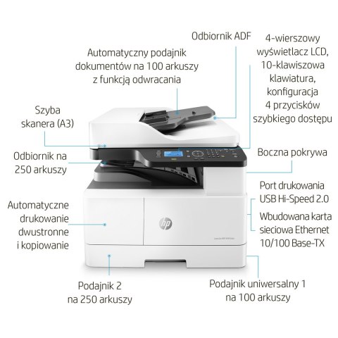 Urządzenie wielofunkcyjne HP LaserJet M443nda Urządzenie wielofunkcyjne HP LaserJet M443nda