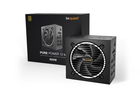 Zasilacz be quiet! PURE POWER 12 M 850W Zasilacz be quiet! PURE POWER 12 M 850W