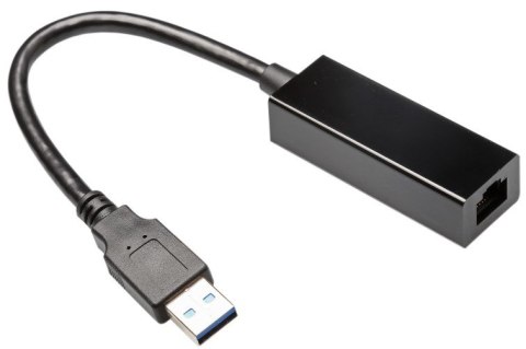 Adapter GEMBIRD NIC-U3-02 (USB 3.0 M - RJ45 F; kolor czarny) Adapter GEMBIRD NIC-U3-02 (USB 3.0 M - RJ45 F; kolor czarny)