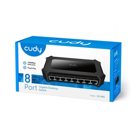 Switch CUDY GS108D 8-Port 10/100/1000 Switch CUDY GS108D 8-Port 10/100/1000