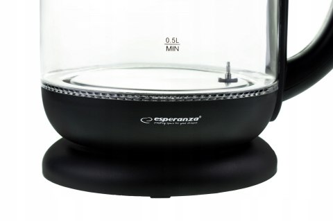 Czajnik elektryczny Esperanza LOIRE EKK027 (2200W 1.7l; kolor czarny) Czajnik elektryczny Esperanza LOIRE EKK027 (2200W 1.7l; kolor czarny)