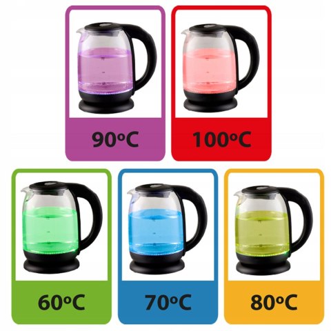 Czajnik elektryczny Esperanza LOIRE EKK027 (2200W 1.7l; kolor czarny) Czajnik elektryczny Esperanza LOIRE EKK027 (2200W 1.7l; kolor czarny)