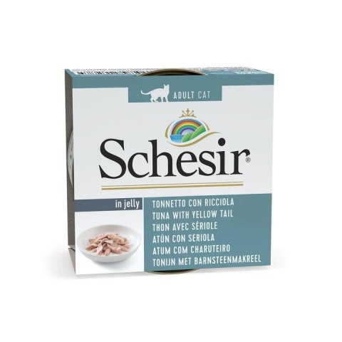 SCHESIR dla kotów Oceanic Adult w Galarecie Tuńczyk z Żółtymi Ogonami 85g SCHESIR dla kotów Oceanic Adult w Galarecie Tuńczyk z Żółtymi Ogonami 85g