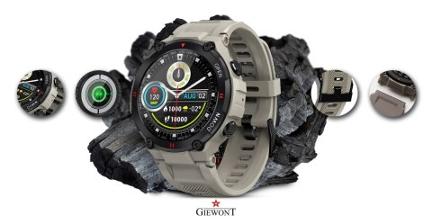 Smartwatch Giewont GW430-2 Szary