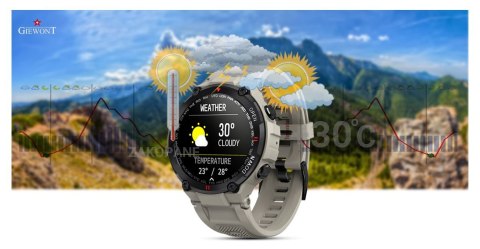 Smartwatch Giewont GW430-2 Szary