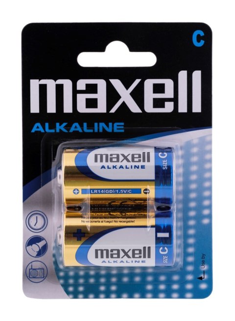 Bateria MAXELL alkaliczna LR14, 2 szt. Bateria MAXELL alkaliczna LR14, 2 szt.