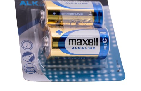 Bateria MAXELL alkaliczna LR14, 2 szt. Bateria MAXELL alkaliczna LR14, 2 szt.