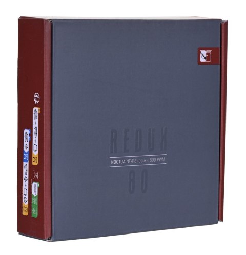 Wentylator NOCTUA redux 80mm PWM 325 - 1800 RPM Wentylator NOCTUA redux 80mm PWM 325 - 1800 RPM