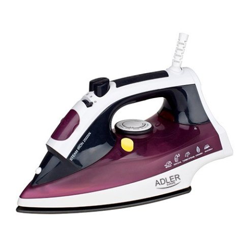 Żelazko parowe Adler AD 5022 (2200W) Żelazko parowe Adler AD 5022 (2200W)