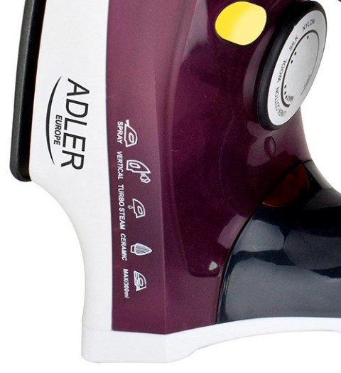 Żelazko parowe Adler AD 5022 (2200W) Żelazko parowe Adler AD 5022 (2200W)