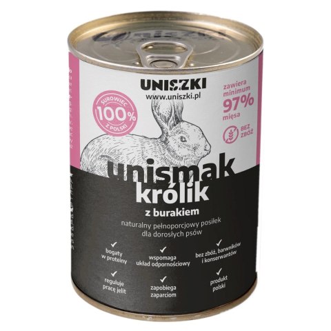 UNISZKI Unismak Królik 410g UNISZKI Unismak Królik 410g