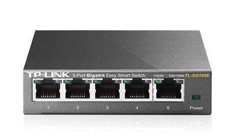 Switch TP-LINK TL-SG105E (5x 10/100/1000Mbps) Switch TP-LINK TL-SG105E (5x 10/100/1000Mbps)