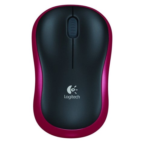 Mysz Logitech M185 910-002240 (optyczna; 1000 DPI; kolor czerwony) Mysz Logitech M185 910-002240 (optyczna; 1000 DPI; kolor czerwony)