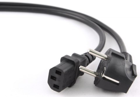 Kabel zasilający GEMBIRD Schuko - IEC320 C13 1.8m. PC-186 Kabel zasilający GEMBIRD Schuko - IEC320 C13 1.8m. PC-186
