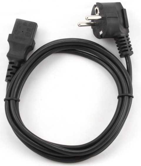 Kabel zasilający GEMBIRD Schuko - IEC320 C13 1.8m. PC-186 Kabel zasilający GEMBIRD Schuko - IEC320 C13 1.8m. PC-186
