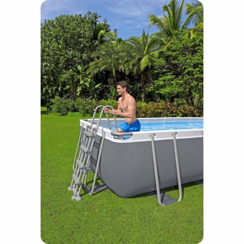 BASEN OGRODOWY STELAŻOWY 488X244X122 CM 18W1 BESTWAY 56671N BASEN OGRODOWY STELAŻOWY 488X244X122 CM 18W1 BESTWAY 56671N
