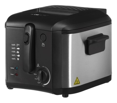 Frytownica Clatronic FR 3649 (2,5 l; 1600W; kolor czarny) Frytownica Clatronic FR 3649 (2,5 l; 1600W; kolor czarny)