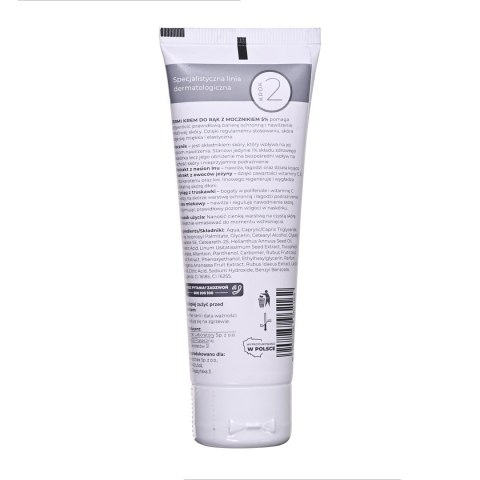 DERMI Krem do rąk z mocznikiem 5% 75 ml DERMI Krem do rąk z mocznikiem 5% 75 ml