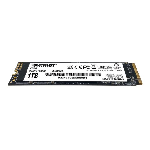SSD Patriot Viper P320 M.2 PCI-Ex4 NVMe 512GB 3GB/s SSD Patriot Viper P320 M.2 PCI-Ex4 NVMe 512GB 3GB/s