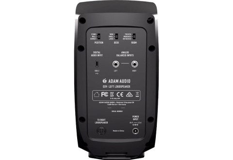 ADAM AUDIO D3V Black - Para monitorów ADAM AUDIO D3V Black - Para monitorów