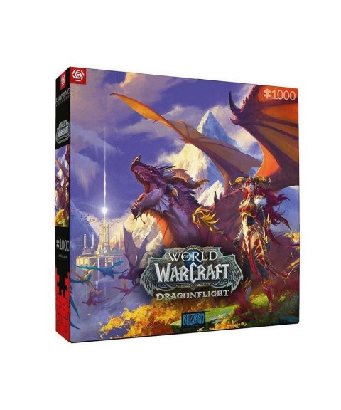 Puzzle Good Loot Gaming 1000 World of Warcraft: Dragonflight Alexstrasza Puzzle Good Loot Gaming 1000 World of Warcraft: Dragonflight Alexstrasza